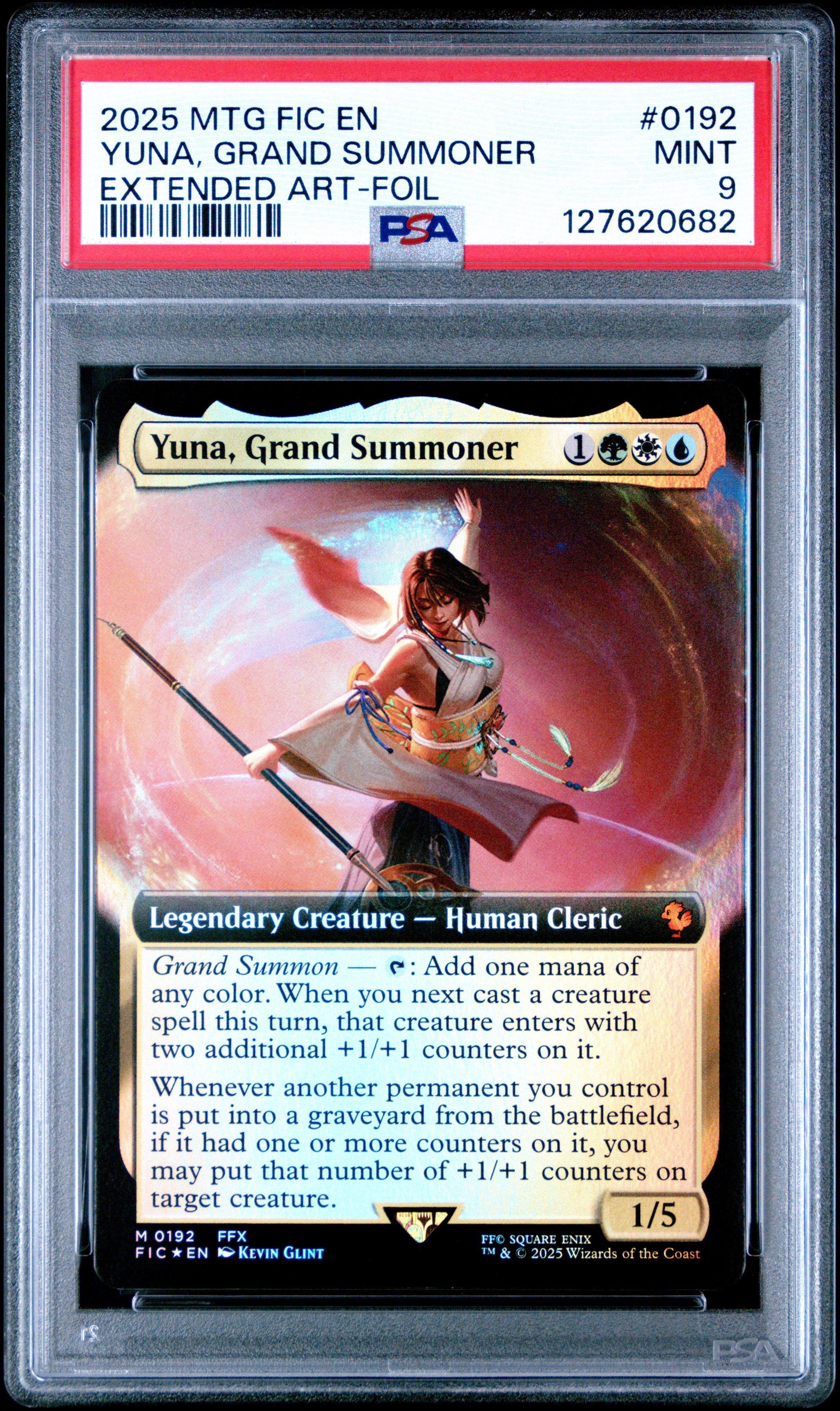 2025 Magic The Gathering Final Fantasy Commander 0192 Yuna, Grand