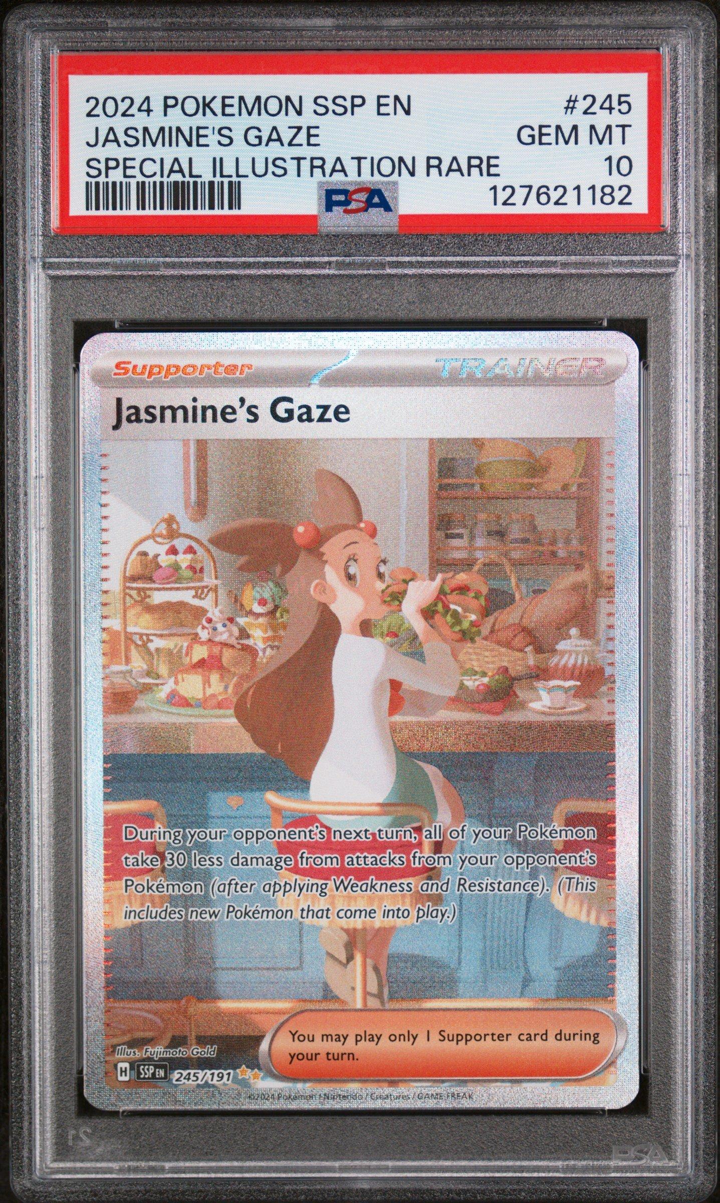 2024 Pokemon Ssp En-surging Sparks 245 Jasmine's Gaze Special