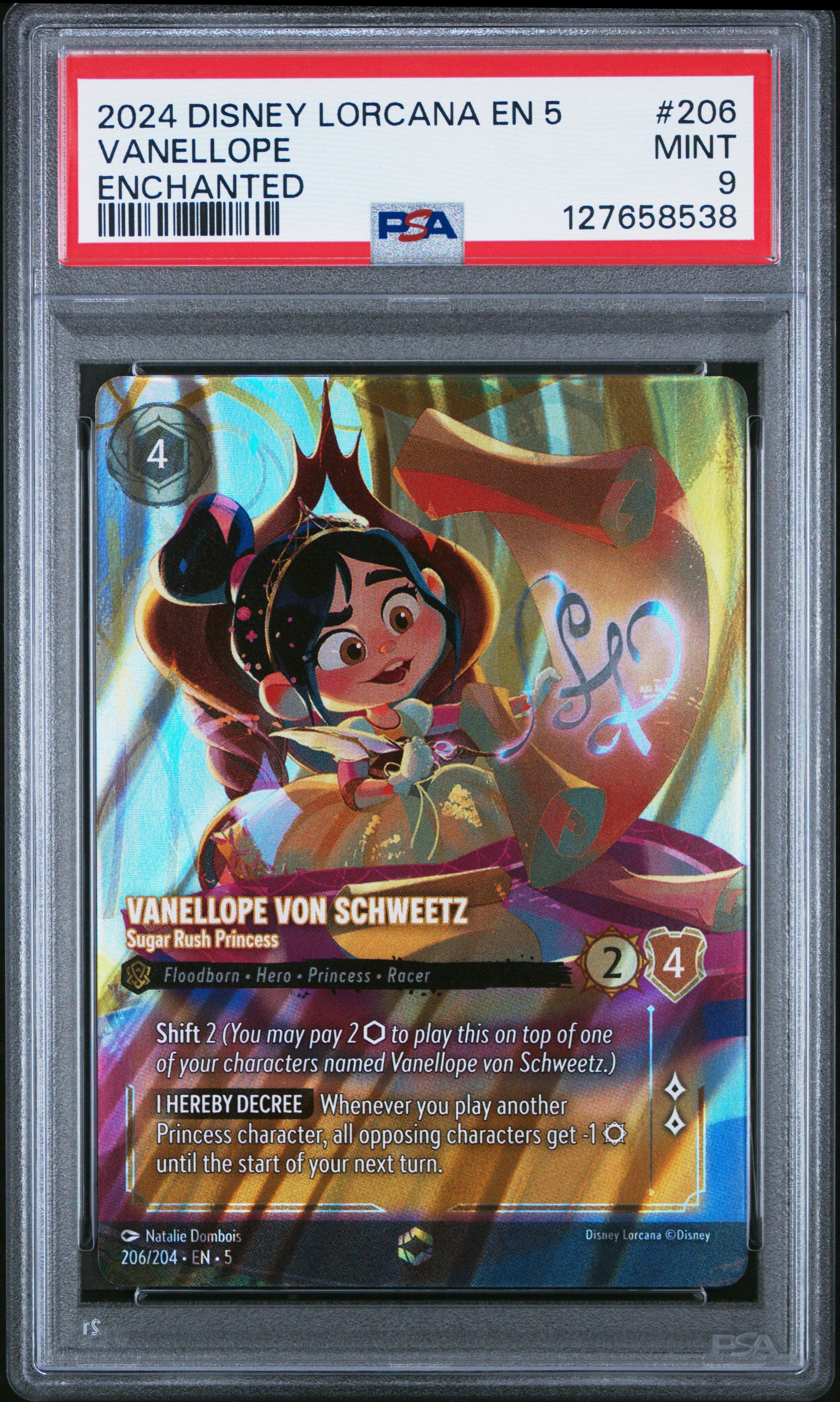vanellope von schweetz lorcana card - Shimmering Skies - Random Roster Racer Rush (This character can challenge the turn theyre played.)[ Pixlexia] When you play this character Disney Lorcana Azurite Sea Uncommon