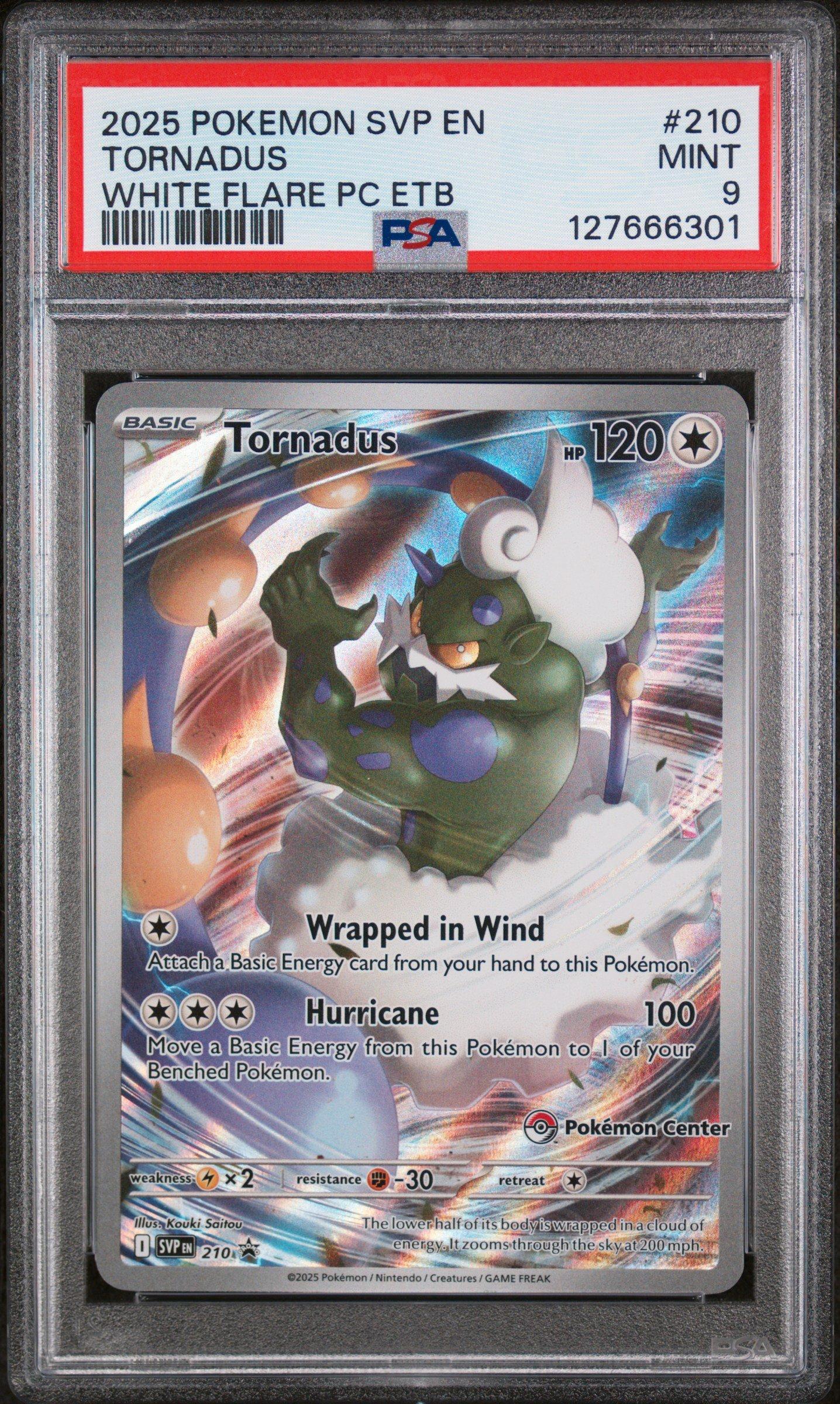 2025 Pokemon Svp En-sv Black Star Promo 210 Tornadus White Flare