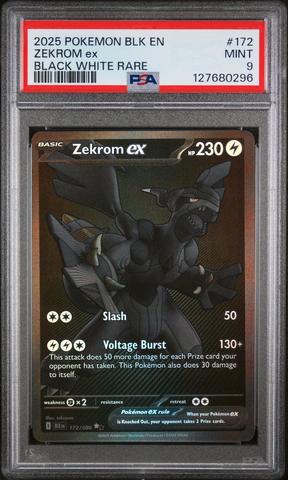 2025 Pokemon Japanese Sv11b-black Bolt 169 Zekrom Ex Special Art