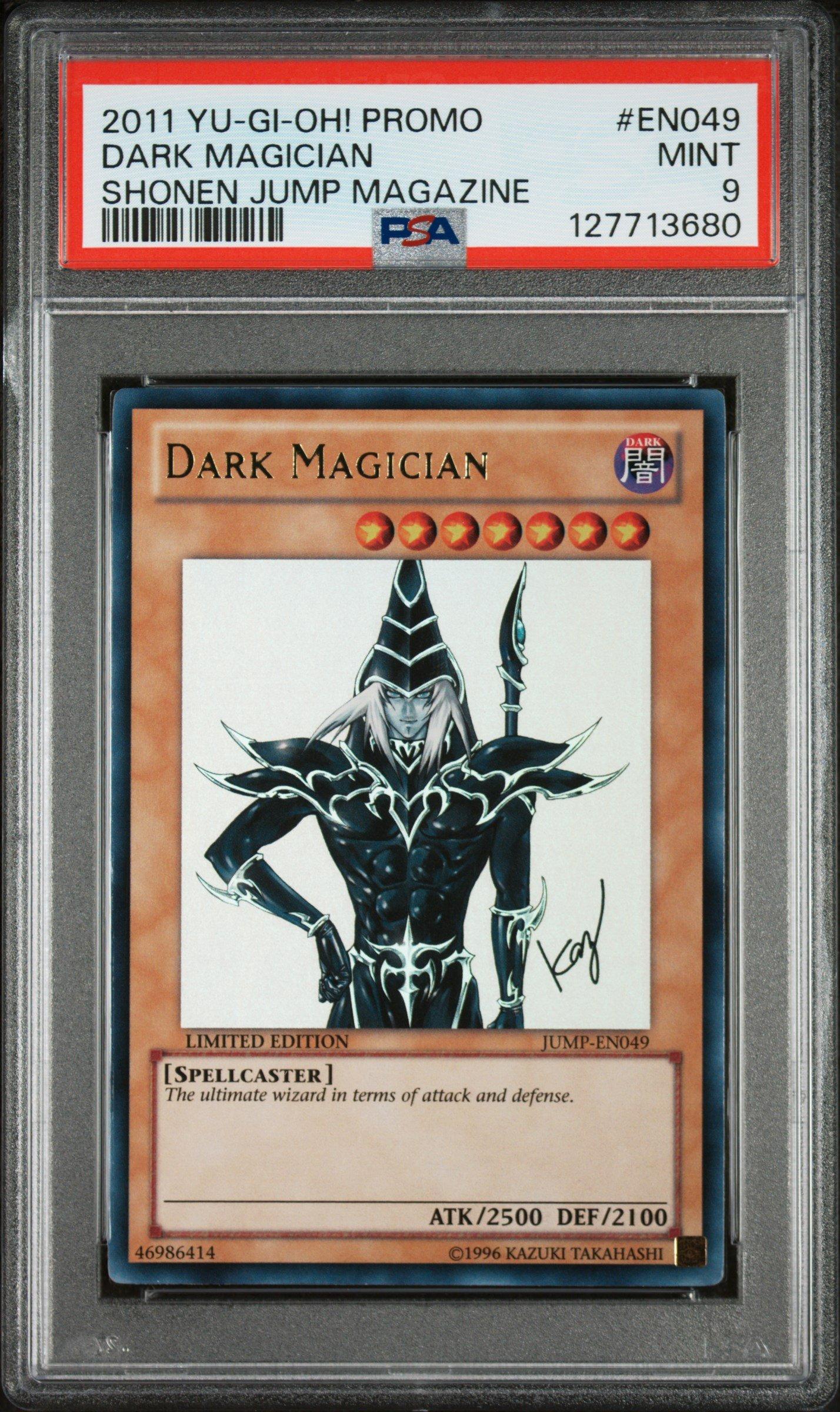 2011 Yu-gi-oh! Promo Shonen Jump Magazine En049 Dark Magician PSA