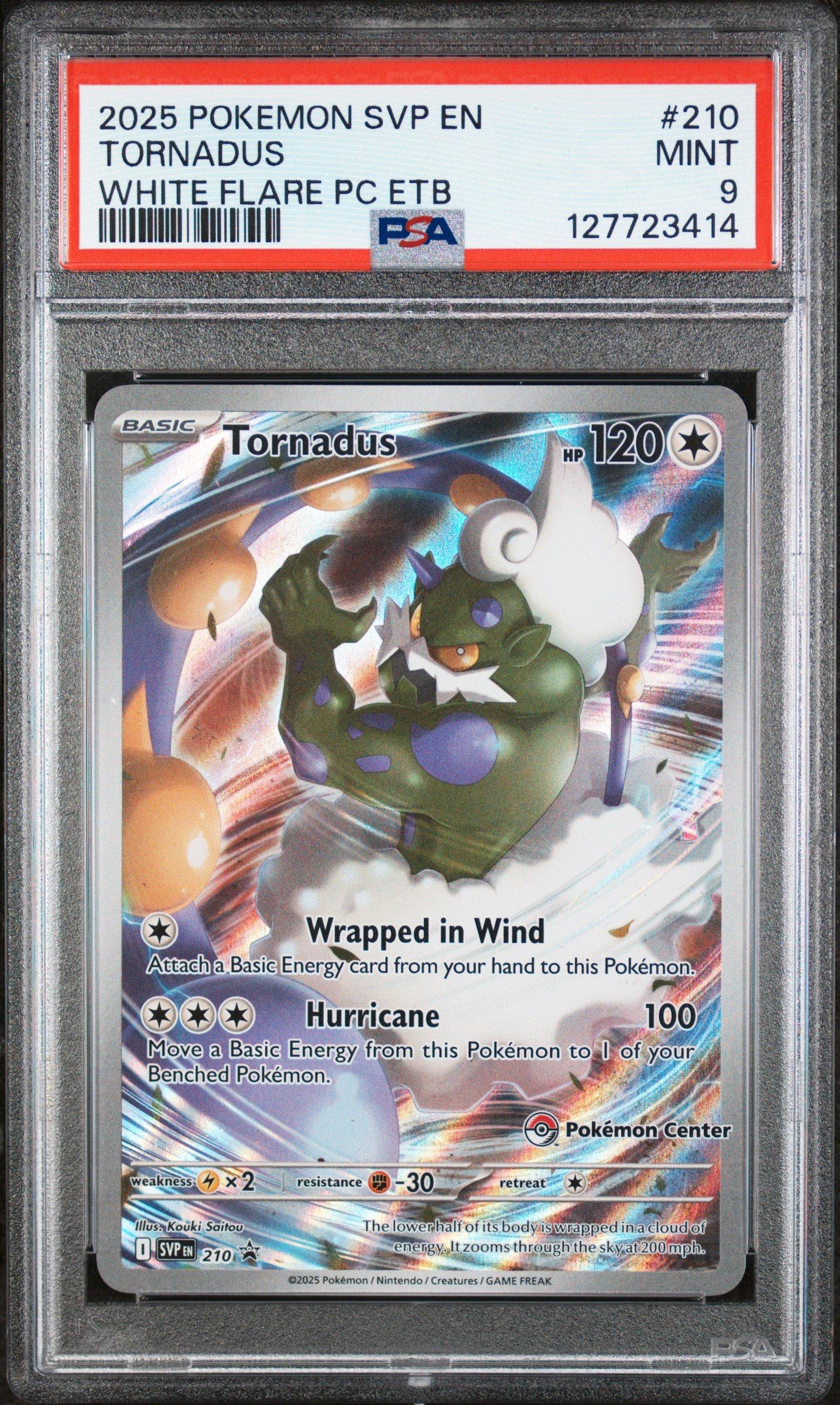2025 Pokemon Svp En-sv Black Star Promo 210 Tornadus White Flare