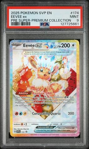 2025 Pokemon Svp En-sv Black Star Promo 174 Eevee Ex Prismatic