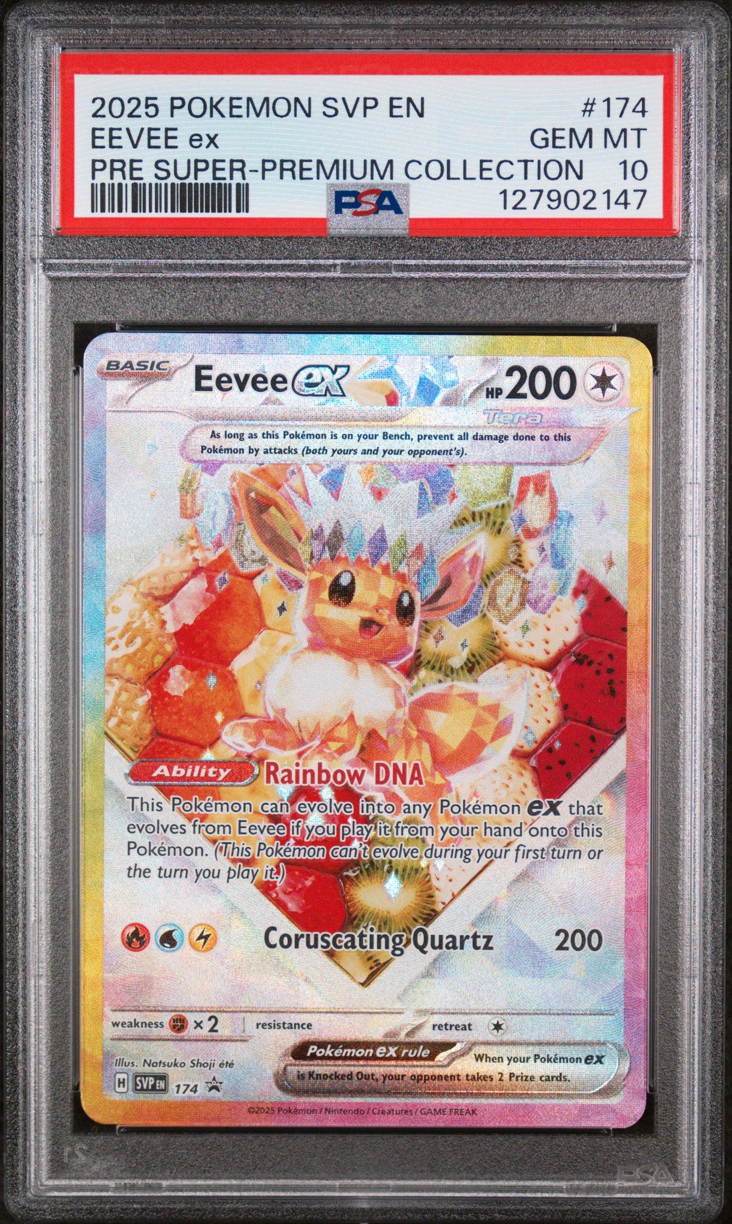 2025 Pokemon Svp En-sv Black Star Promo 174 Eevee Ex Prismatic