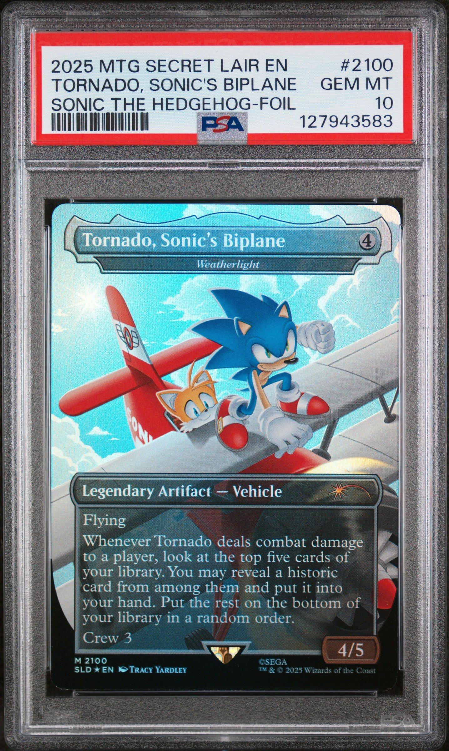 sonic the hedgehog mtg card MTG: Secret Lair X Sonic- Friends and Foes, Nonfoil main image 1