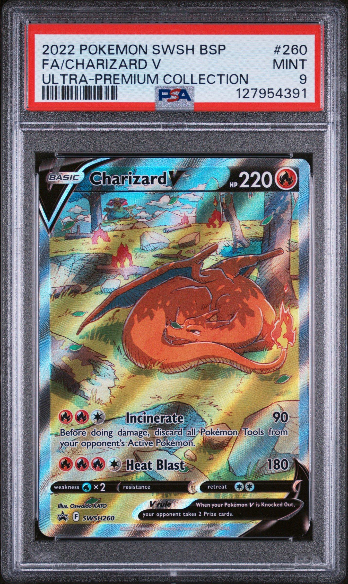 pokemon trading card game promo charizard v swsh260 Sword & Shield Promo Cards #SWSH260 Charizard V PSA 10