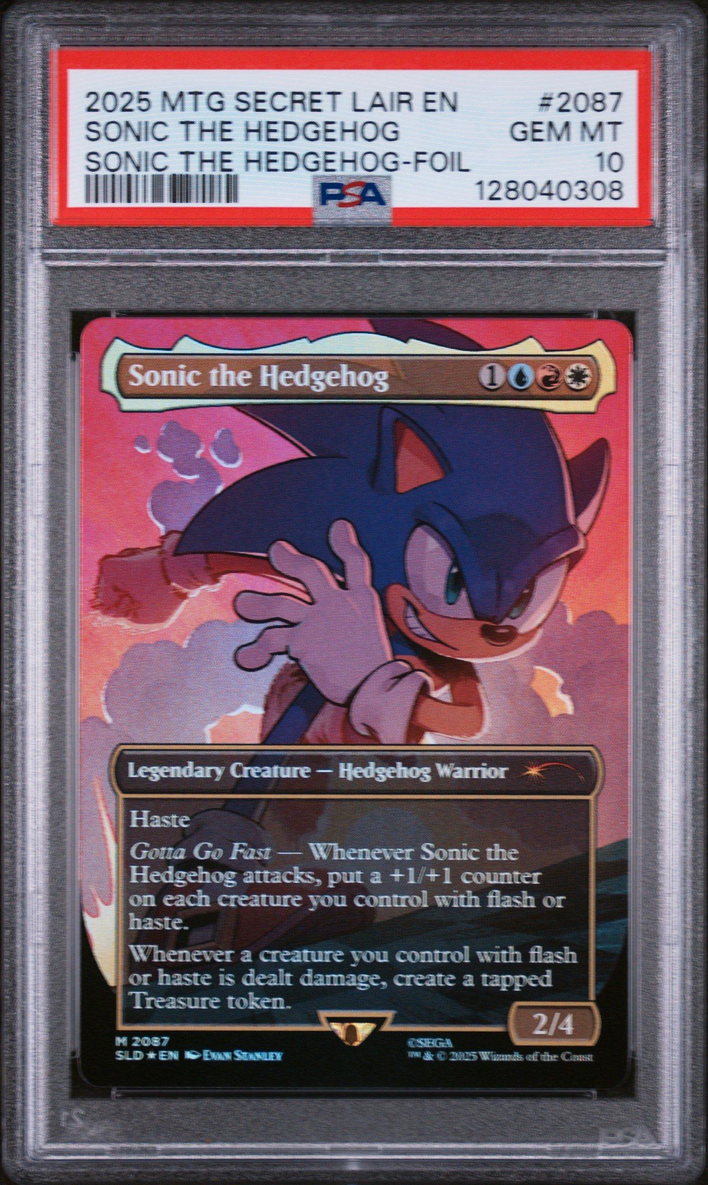 sonic secret lair mtg cards Magic the Gathering, Lair: Secret x the Hedgehog: Tu  Card Monster Games And once its goneits gone. Secret Lair x Sonic: Friends