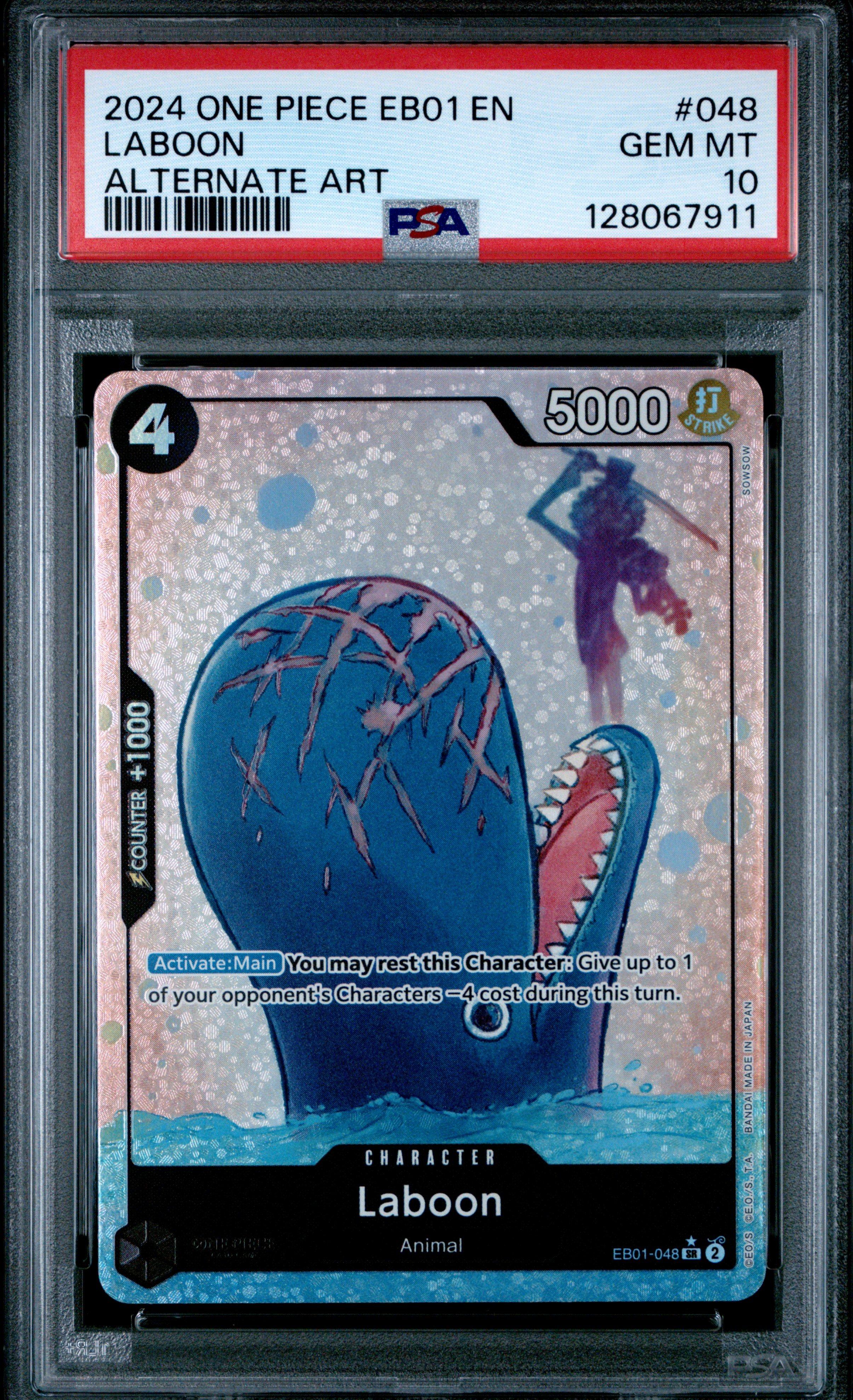 2024 One Piece Eb01-extra Booster -memorial Collection- 048 Laboon