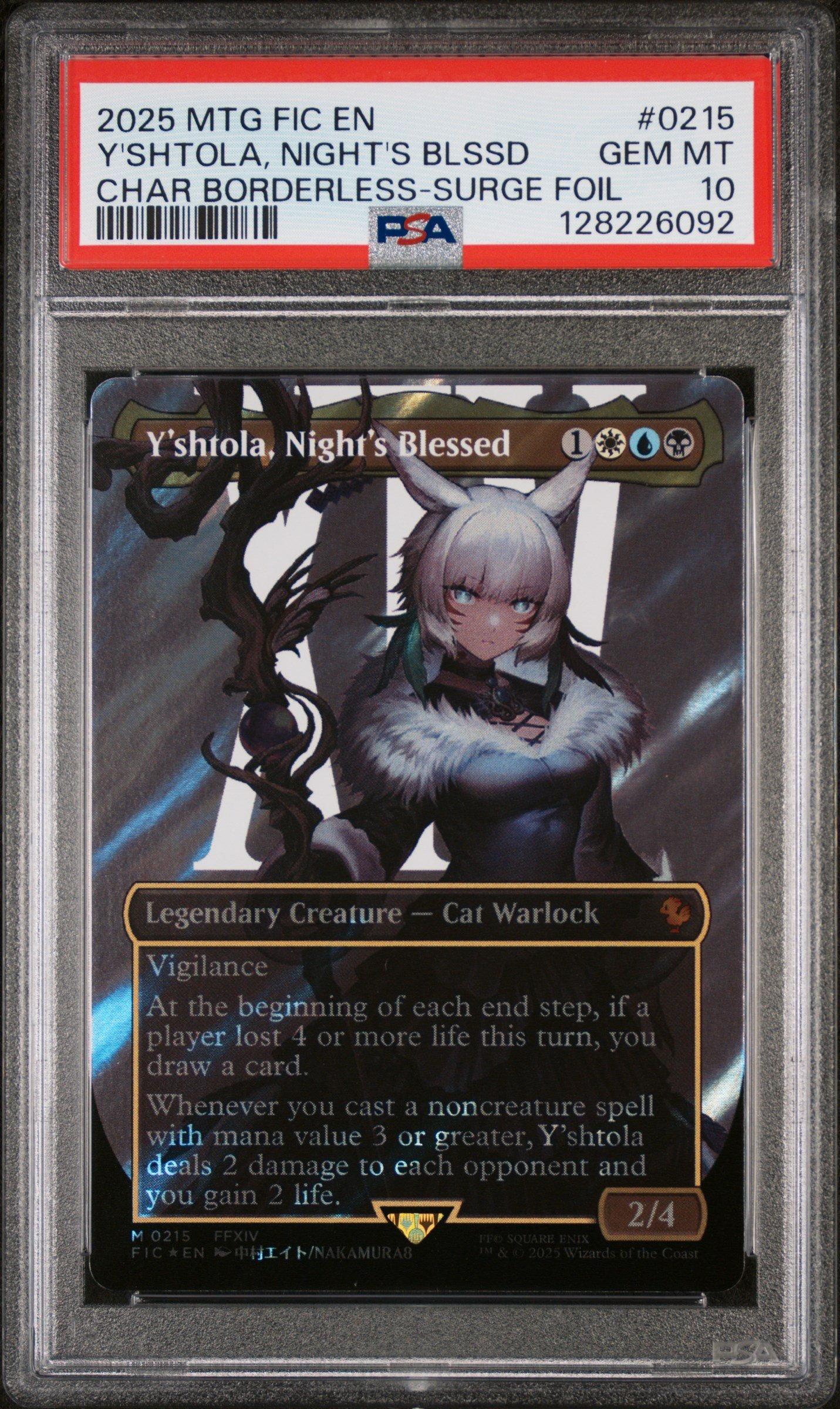 2025 Magic The Gathering Final Fantasy Commander 0215 Y'shtola