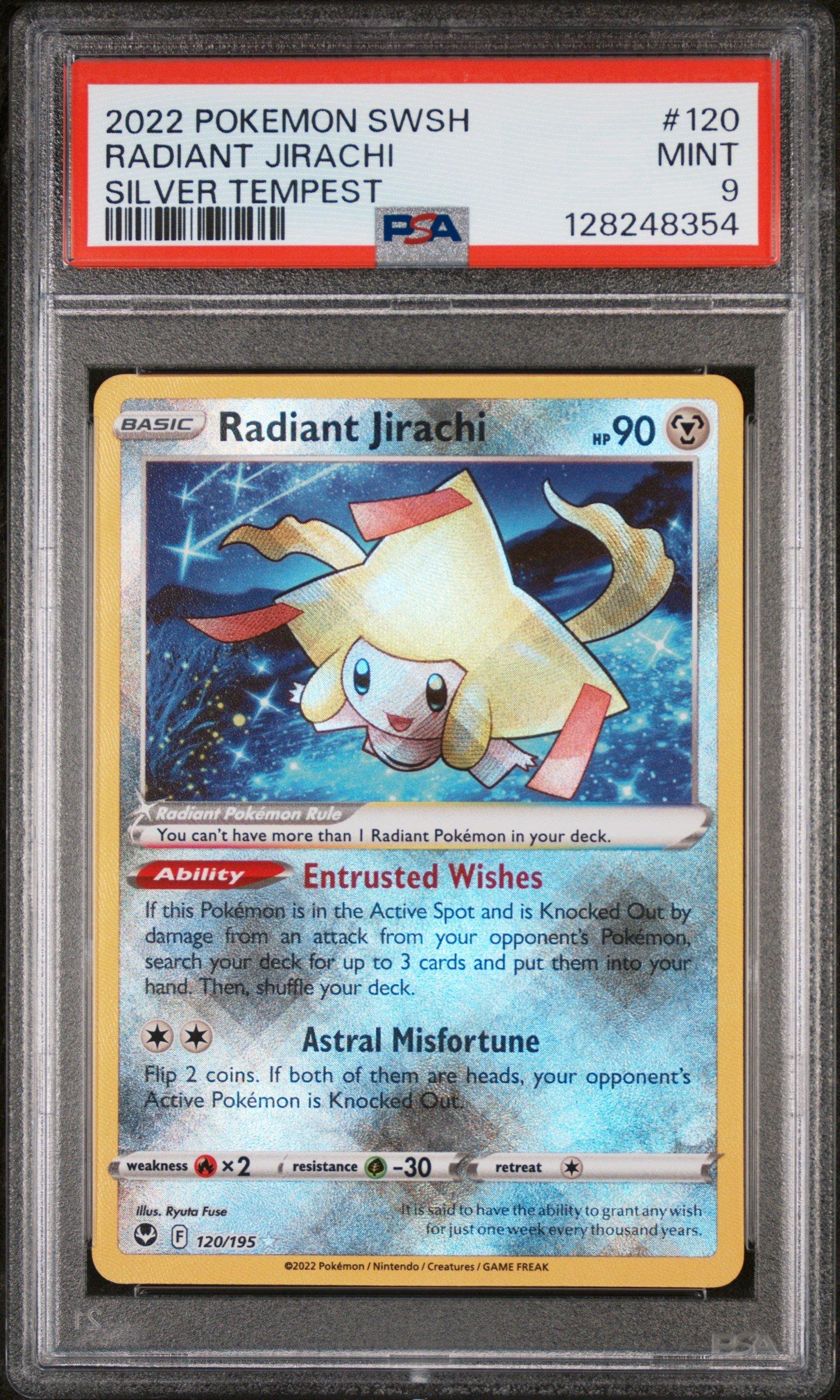 shiny jirachi pokemon card POKMON GAME s10D 025/067 RR Item Information Character Radiant Jirachi SHINY Holo Rare