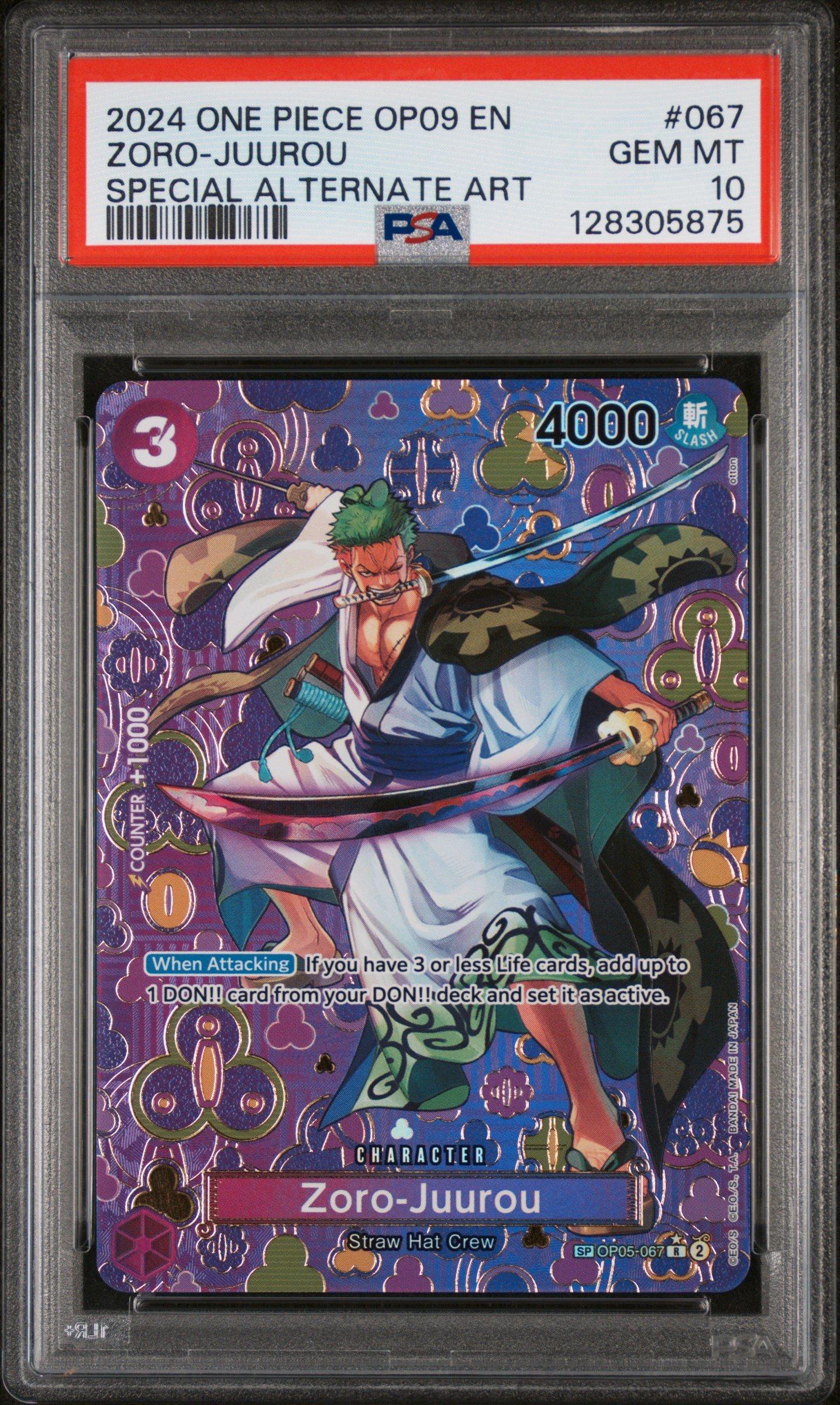 ワンピース カードゲーム 2024 ONE PIECE OP09 JP Zoro-Juurou #067 2024 One Piece Op09-emperors In The New World 067 Zoro-juurou