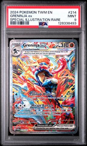 2024 Pokemon Twm En-twilight Masquerade 214 Greninja Ex Special