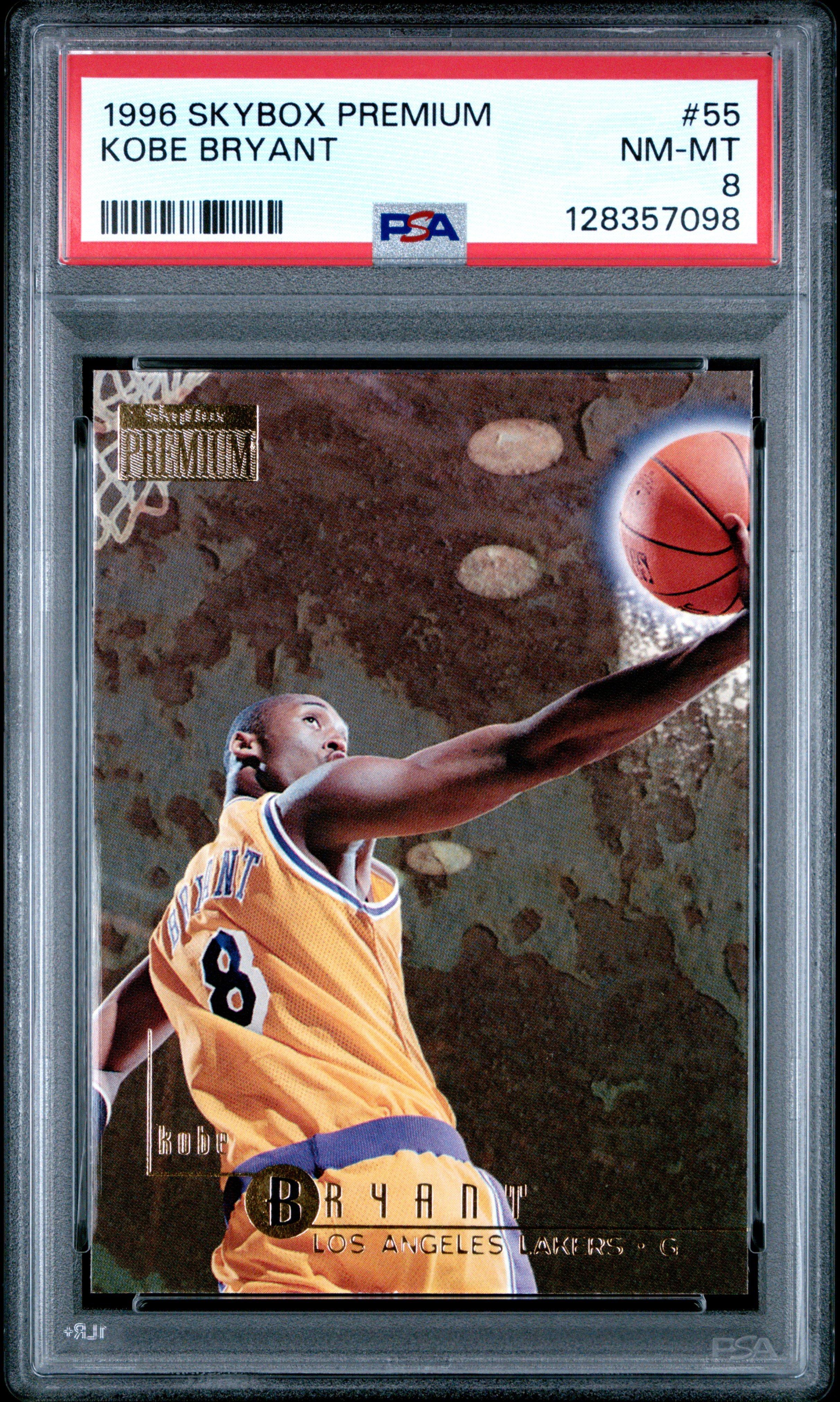 1996 Skybox Premium 55 Kobe Bryant PSA 8 Graded Card | GameStop