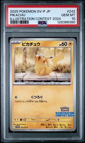 【PSA10】ピカチュウ【P】{242/SV-P} [SV-P] ピカチュウ PROMO PSA10 / PIKACHU 242/SV-P 2025 Pokemon Japanese Sv