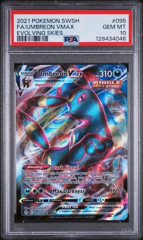 2021 Pokemon Sword & Shield Evolving Skies 095 Full Art/umbreon