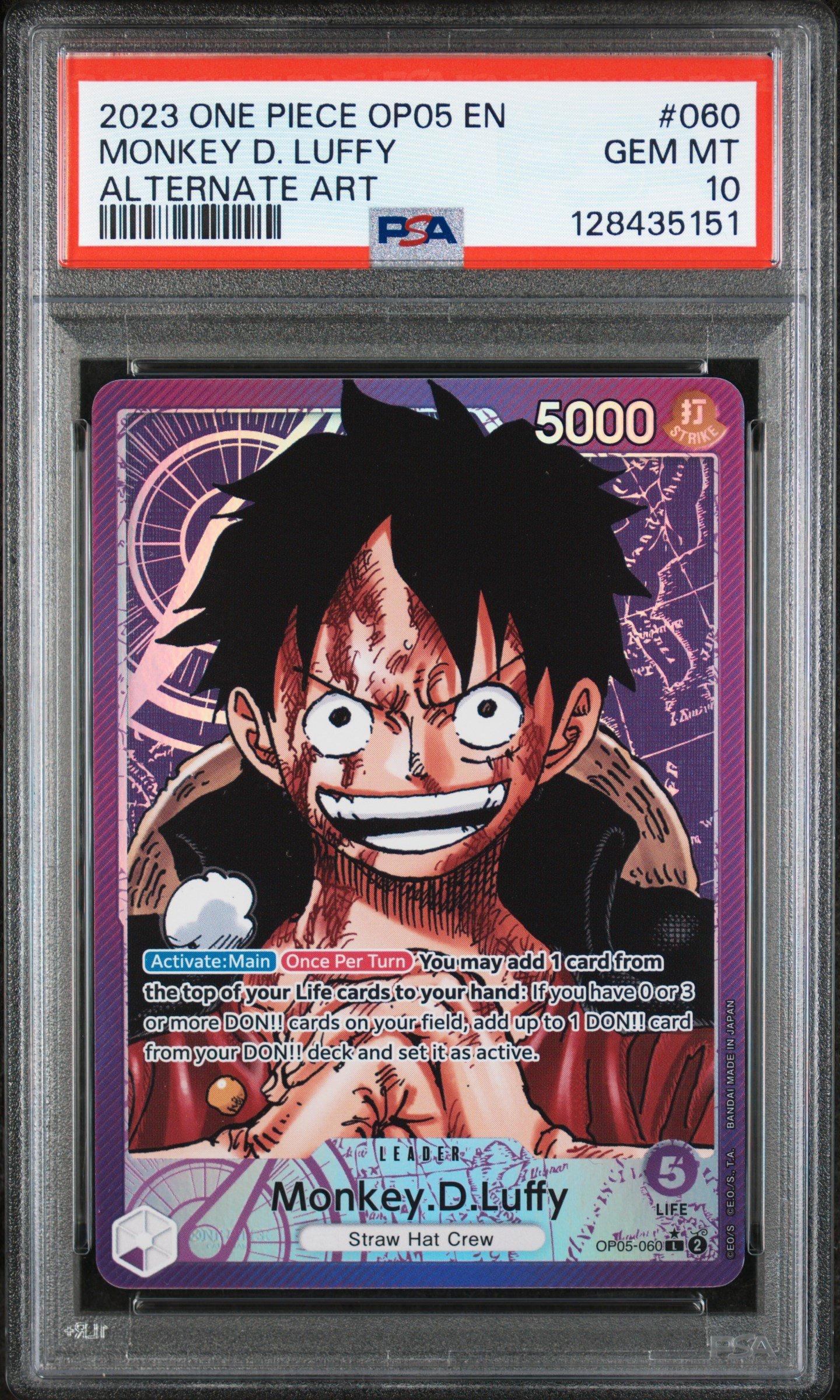 2023 One Piece Op05-awakening Of The New Era 060 Monkey D. Luffy