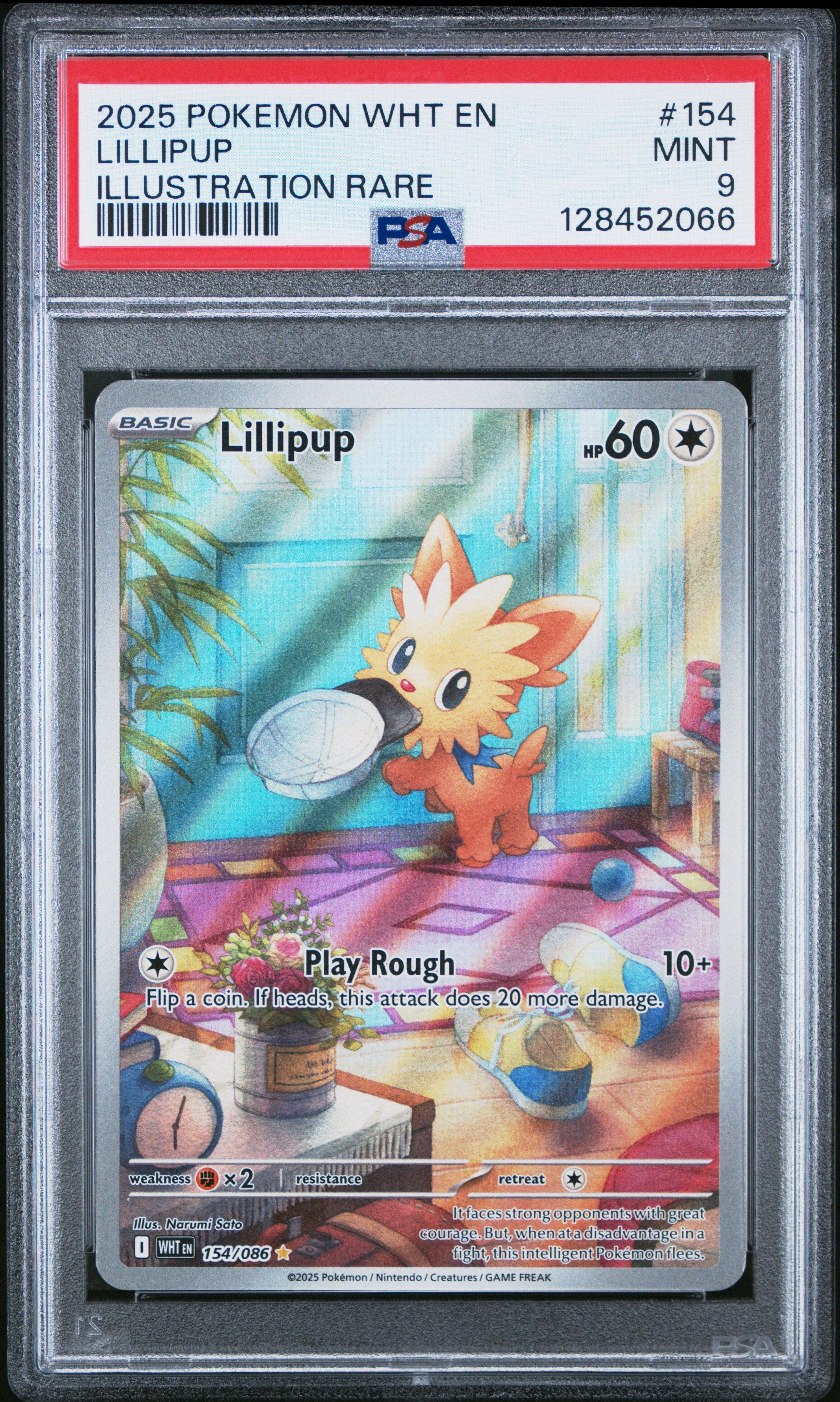 pokemon lillipup card #154 EXTENDED ART – Raycardza Colorless Bite (20) Weakness Fighting ×2 Retreat Cost Lillipup (A3a-054) — Pokémon TCG