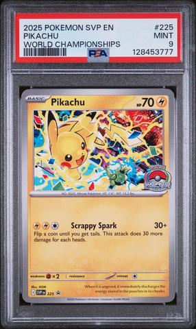 2025 Pokemon Japanese M-p Promo 020 Pikachu Mcdonald's PSA 9