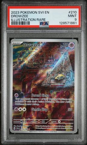 2023 Pokemon Svi En-scarlet & Violet 210 Drowzee Illustration Rare