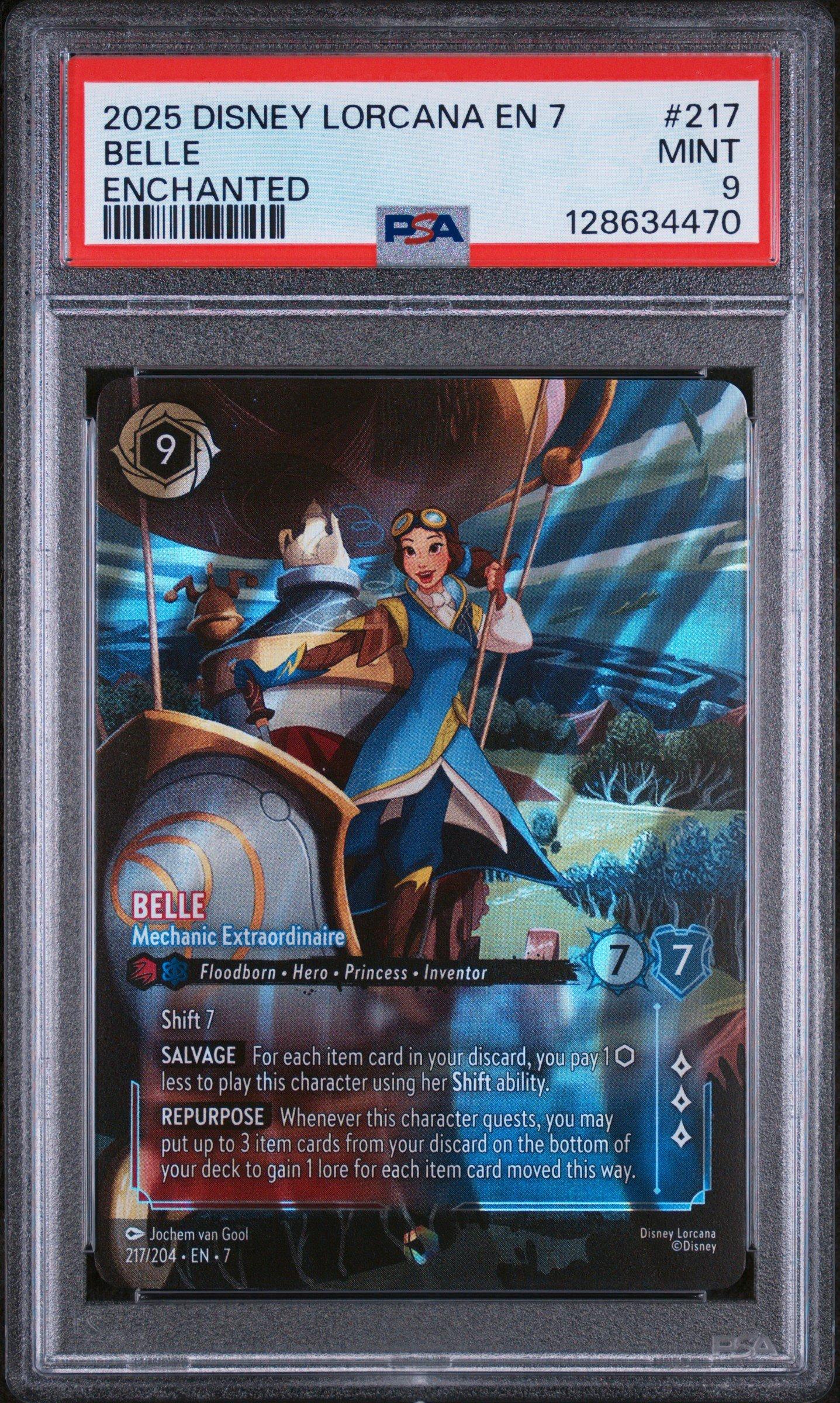 ロルカナ　BELLE Belle - Accomplished Mystic (Enchanted) - Fabled - Disney Lorcana