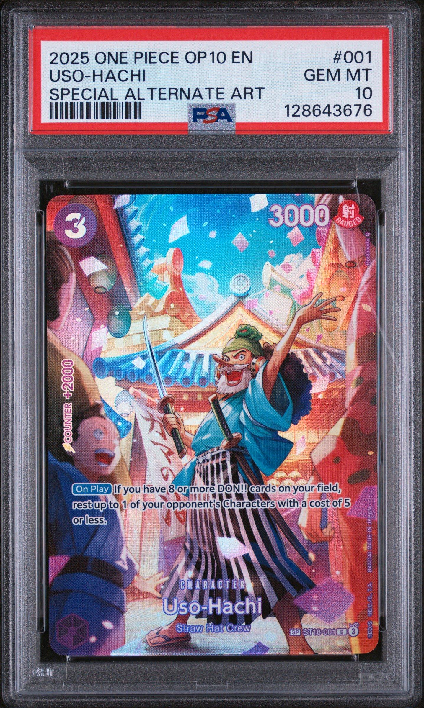 2025 One Piece Op10-royal Blood 001 Uso-hachi Special Alternate