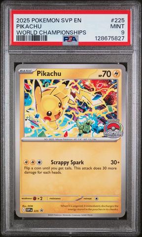 2025 Pokemon Japanese M-p Promo 020 Pikachu Mcdonald's PSA 10