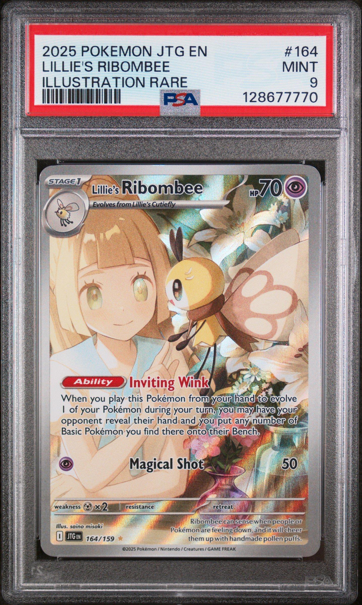 2025 ポケモン SV9 JP Lillie's Ribombee #105 2025 Pokemon Jtg En-journey Together 164 Lillie's Ribombee