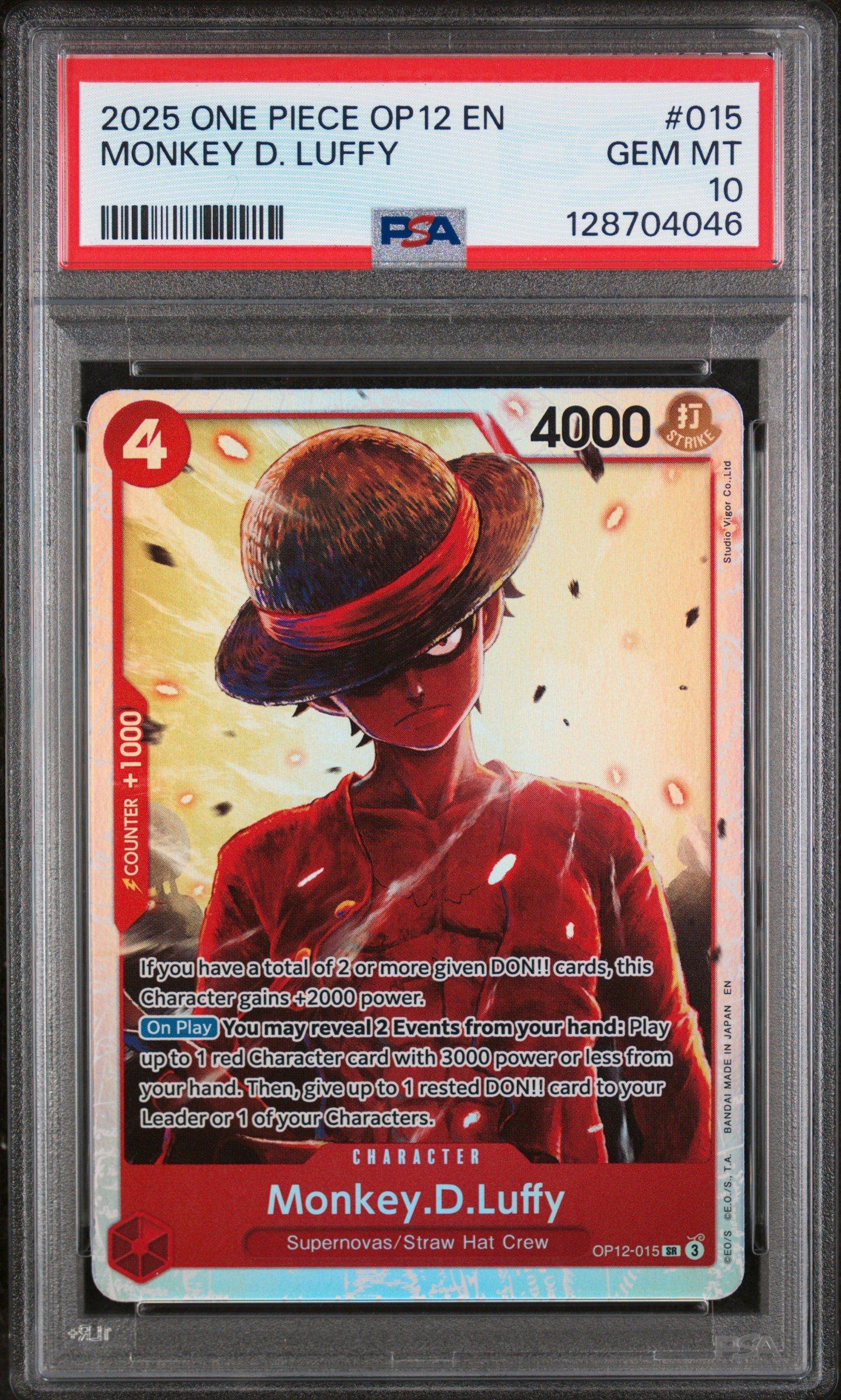 2023 One Piece Japanese Promos 033 Monkey D. Luffy Weekly Shonen