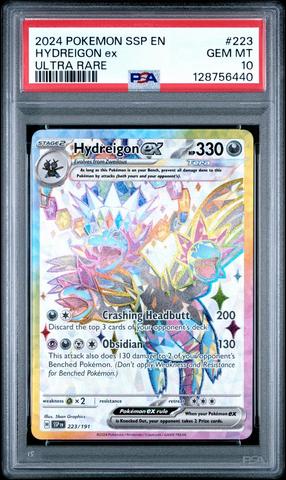 2024 Pokemon Ssp En-surging Sparks 219 Pikachu Ex Ultra Rare PSA