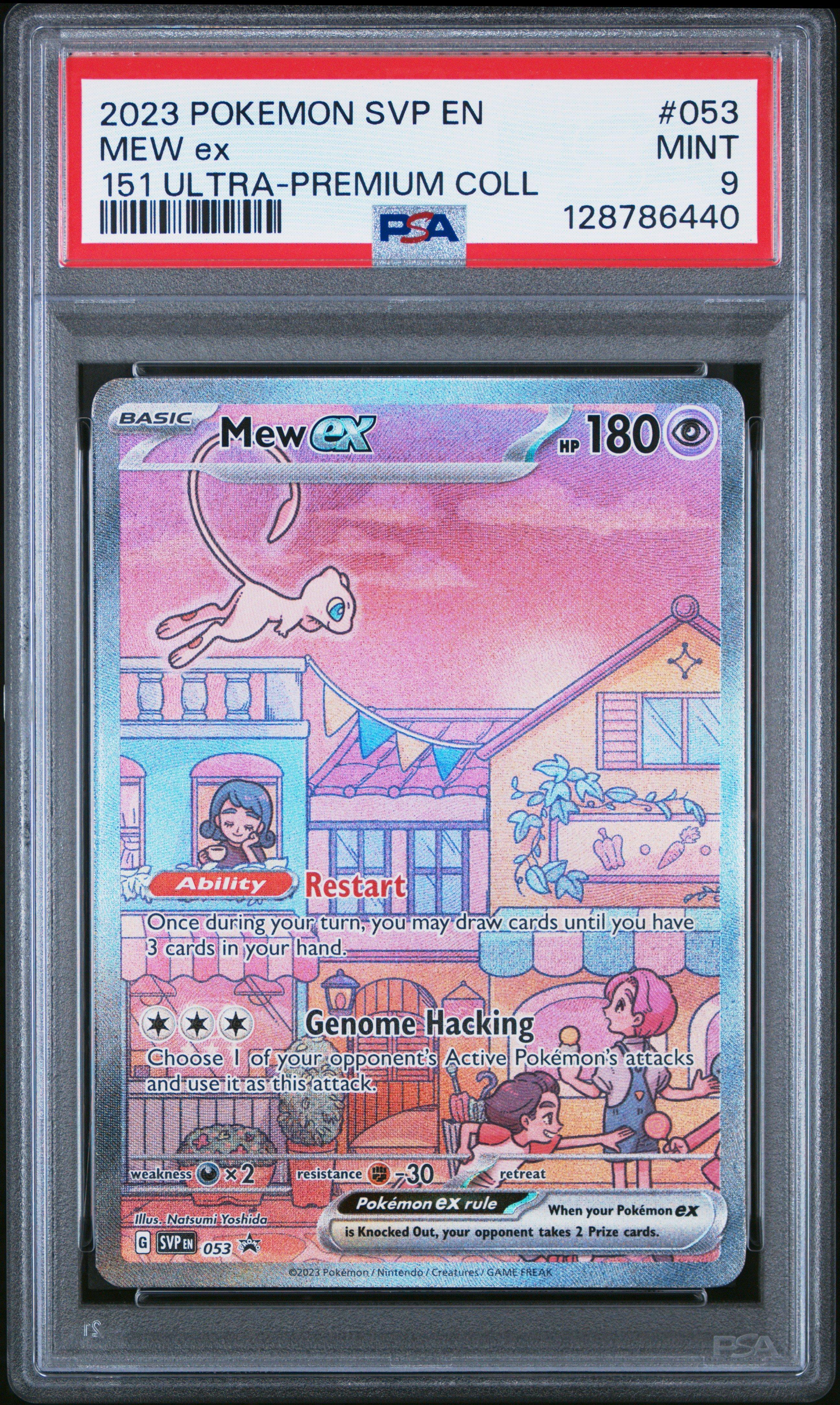 2023 Pokemon Svp En-sv Black Star Promo 053 Mew Ex 151 Ultra