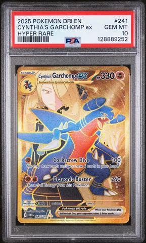 2025 Pokemon Dri En-destined Rivals 232 Cynthia's Garchomp Ex
