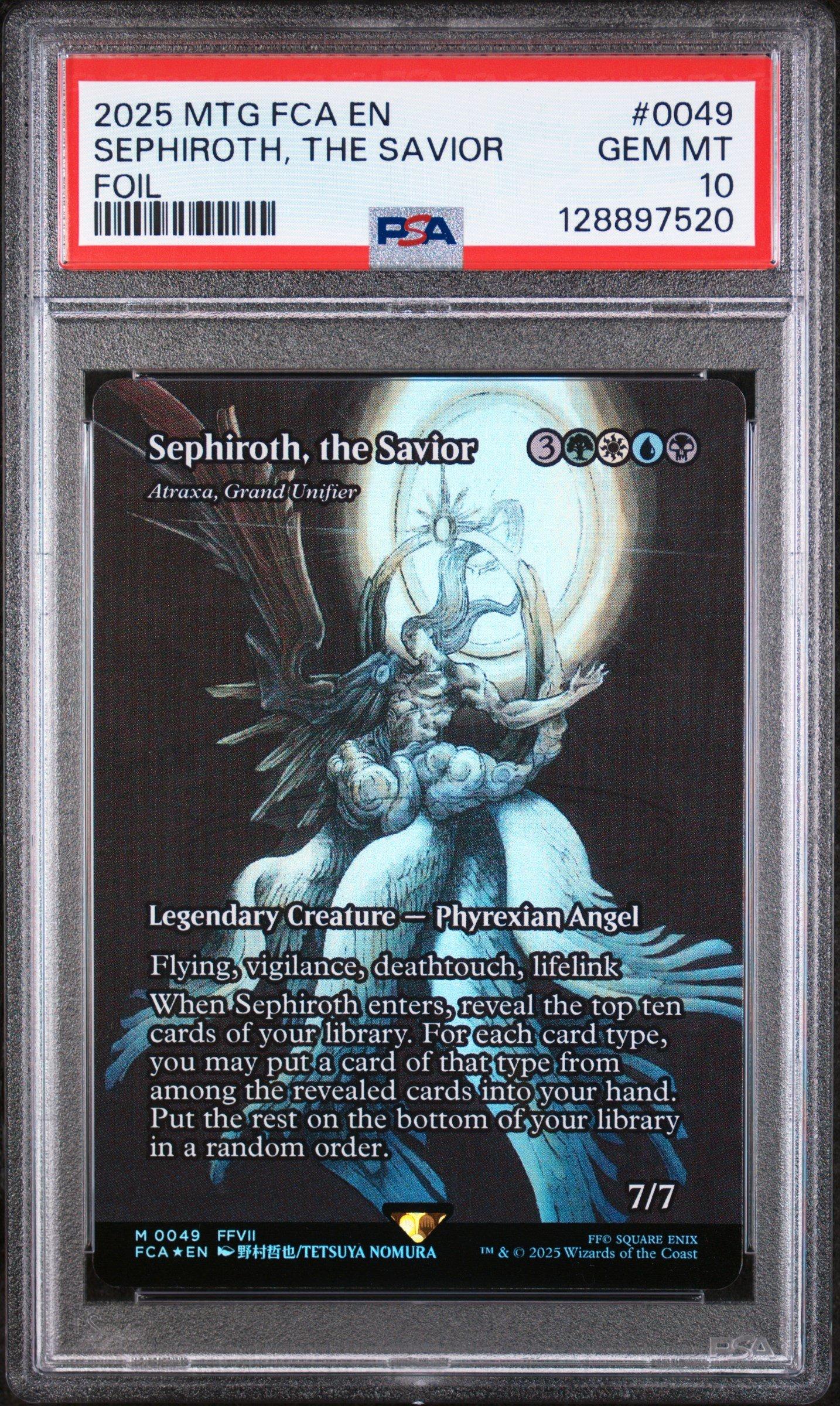 2025 MTG FIN ART SERIES セフィロス #44 PSA10 2025 MTG FIN ART SERIES セフィロス #44 PSA10 2025 MTG FIN ART