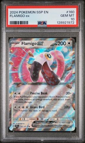 2024 Pokemon Ssp En-surging Sparks 219 Pikachu Ex Ultra Rare PSA