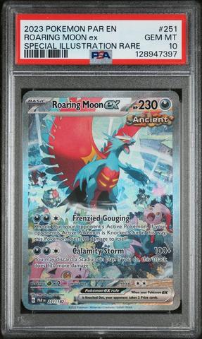 2023 Pokemon Par En-paradox Rift 251 Roaring Moon Ex Special