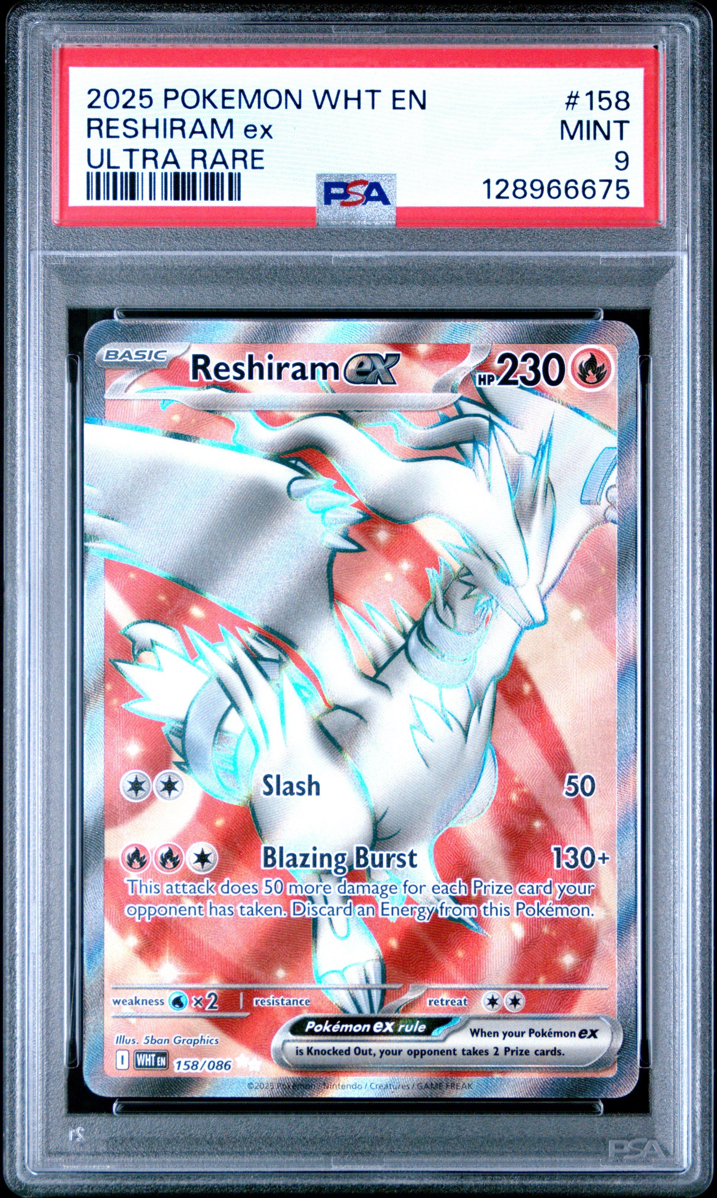 reshiram ex pokemon card value (Journey Together Stamped) [MCAP Discard an Energy from this Pokmon. 2025 Pokemon Wht En-white Flare
