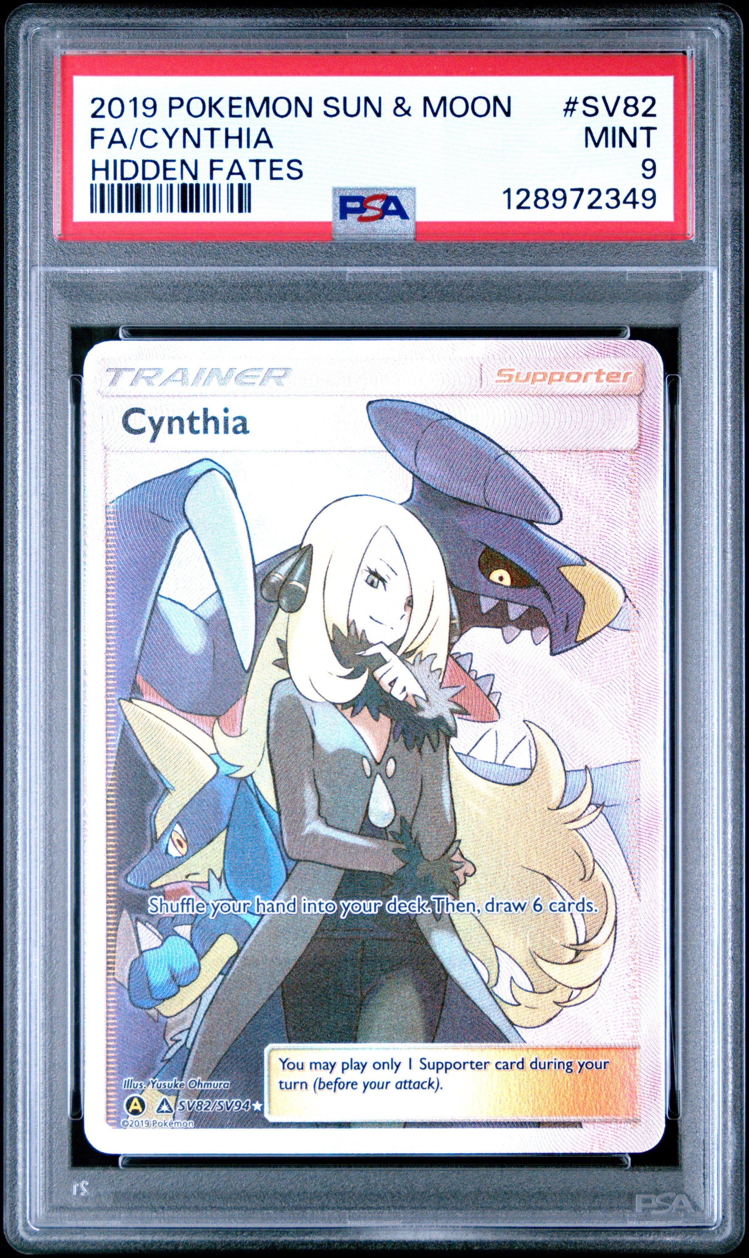 cynthia pokemon card full art - SM - Ultra Prism this piece serves as a premier focal point for any high Cynthia (Full Art) - SM