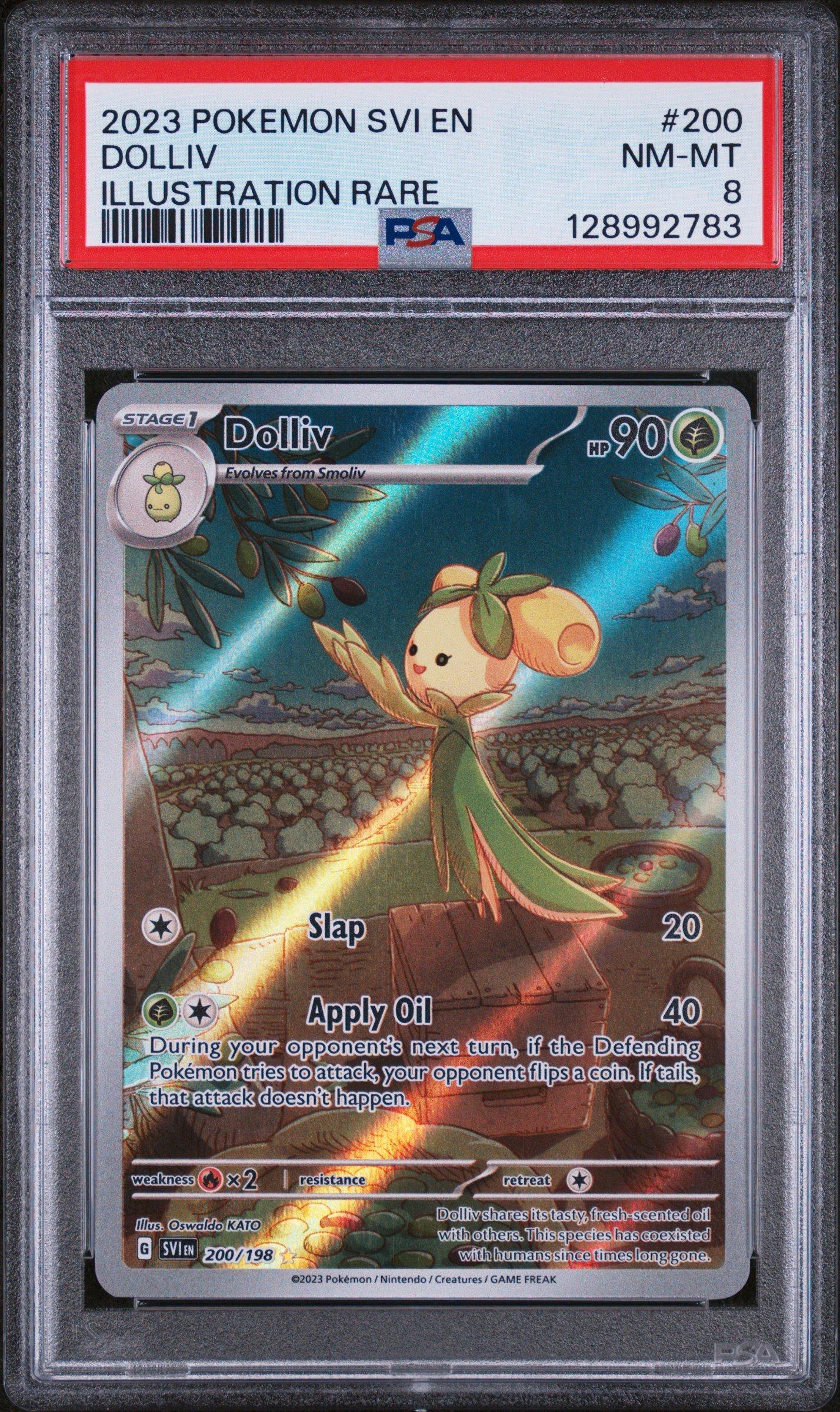 2023 Pokemon Svi En-scarlet & Violet 200 Dolliv Illustration Rare