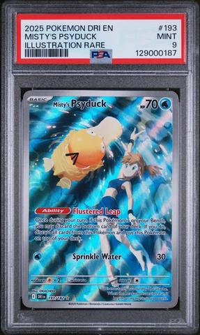 2025 Pokemon Dri En-destined Rivals 193 Misty's Psyduck