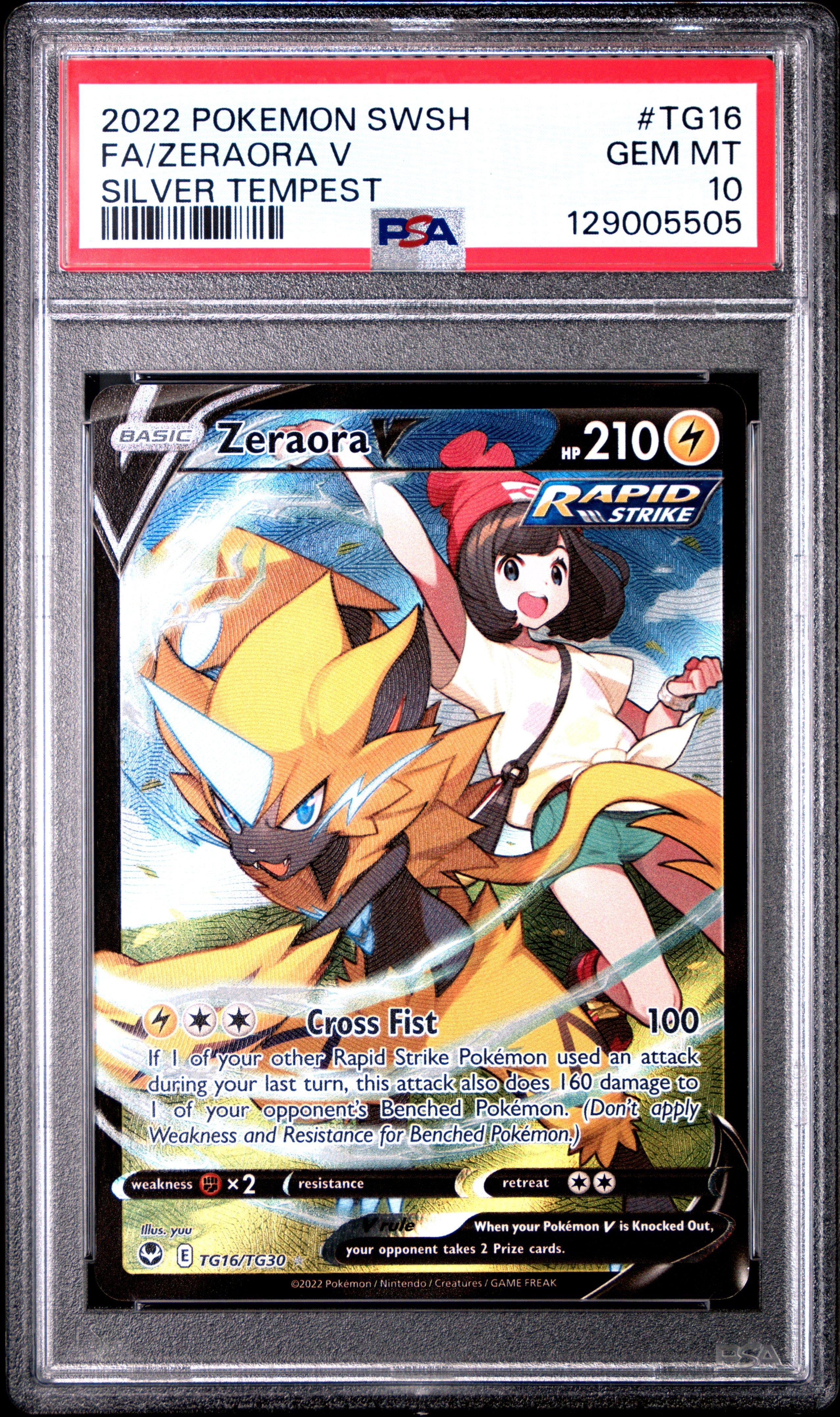 PSA10 ゼラオラ SR FA/Zeraora V PSA 10 Zeraora V SR FA 074/070 Jet Black Spirit 2021 Pokemon Card
