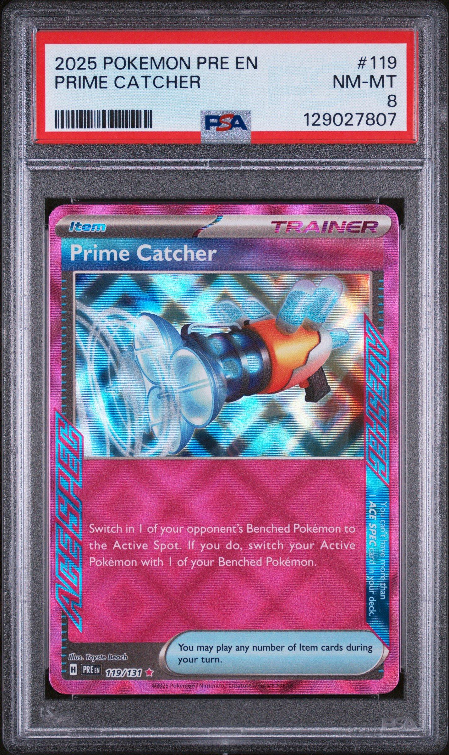 pokemon catcher card Amazon.com: Pokemon – Prime Catcher 157/162 main image 1