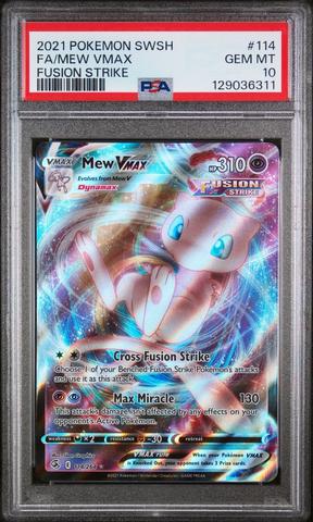 ポケモンカード FA/MEW VMAX-HYPER Psa10 PSA 10 Mew VMAX HR SA 119
