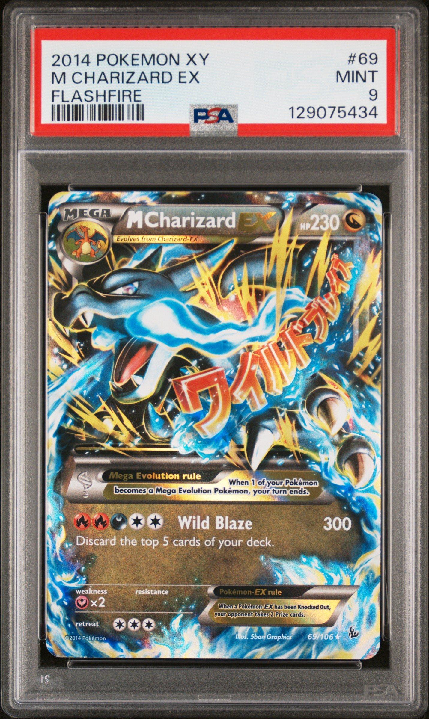 2014 Pokemon Xy Flashfire 69 M Charizard Ex PSA 9 | GameStop