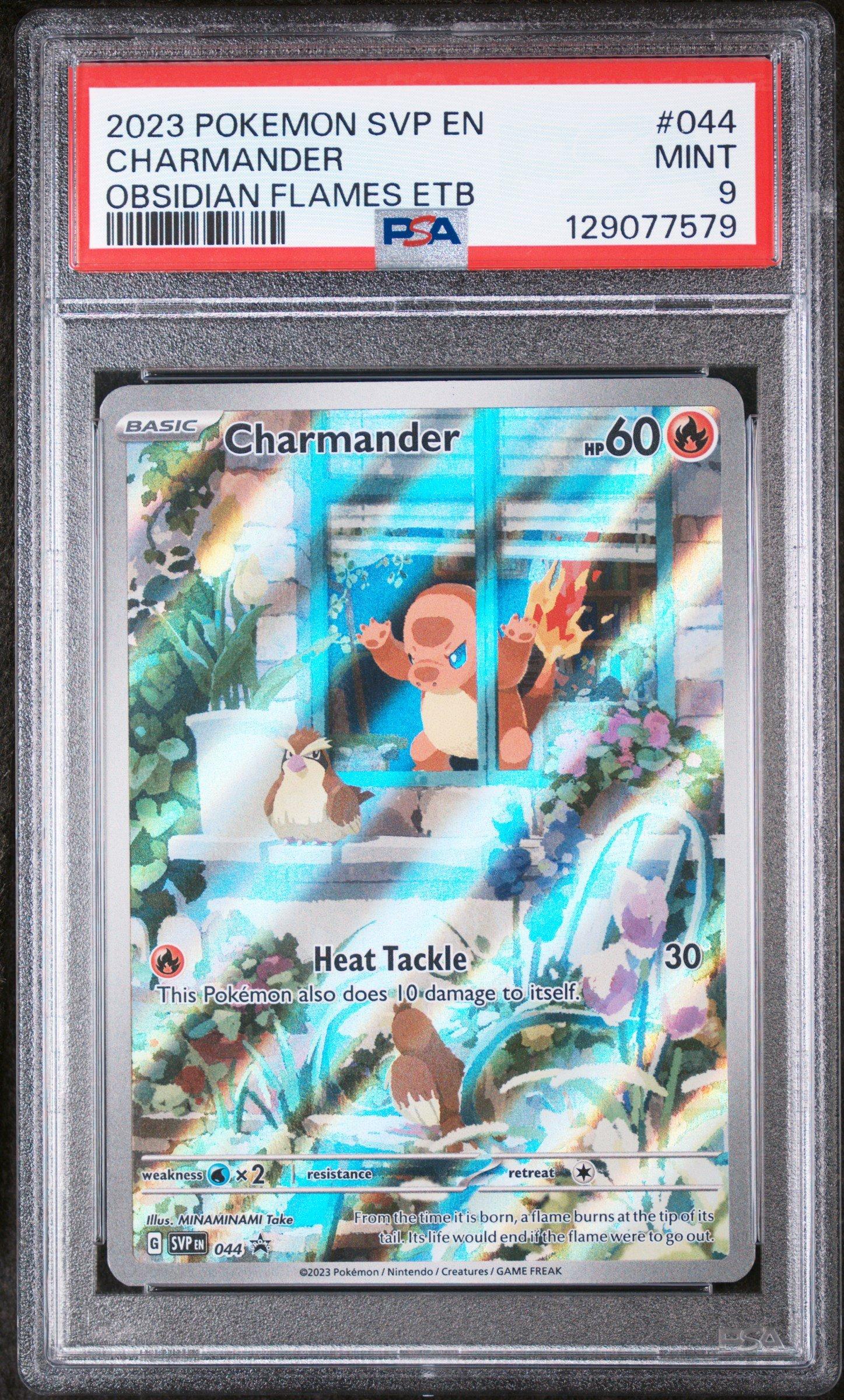 2023 Pokemon Svp En-sv Black Star Promo 044 Charmander Obsidian