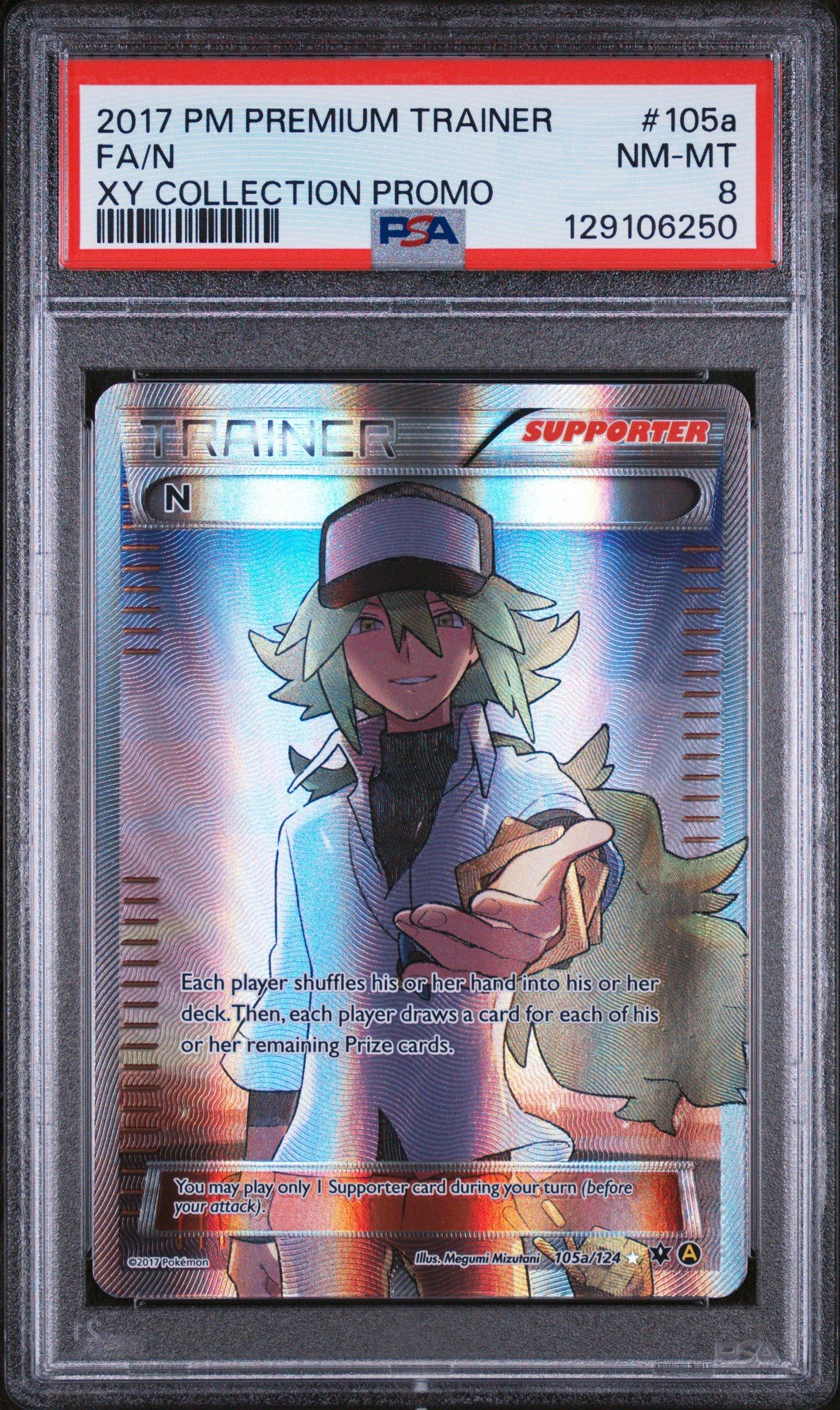 2017 Pokemon Premium Trainer Xy Collection Promo 105a Full Art/n