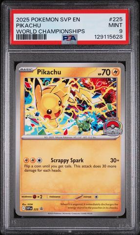 _のピカチュウ　25th PSA9 のピカチュウ25th Anniversary PSA9鑑定品