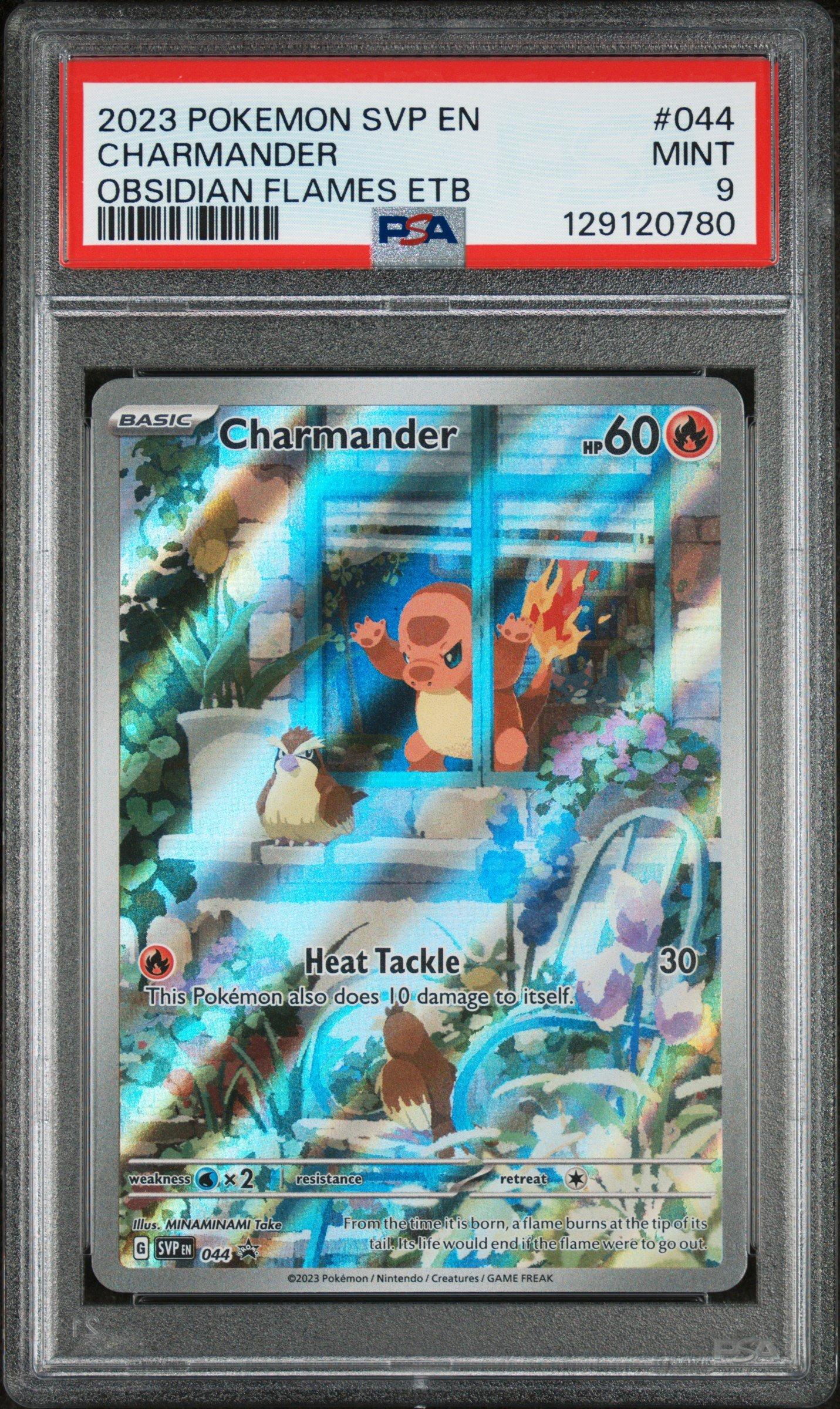 2023 Pokemon Svp En-sv Black Star Promo 044 Charmander Obsidian
