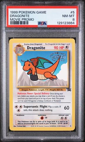 2000 Pokemon Game Movie Ancient Mew Pokemon 2000 Movie PSA 8