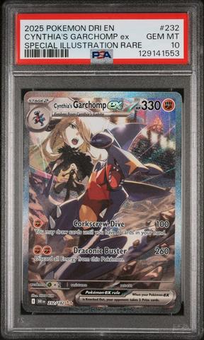 carrie⭐︎セール中 2025 Pokemon Dri En-destined Rivals 232 Cynthia's Garchomp Ex