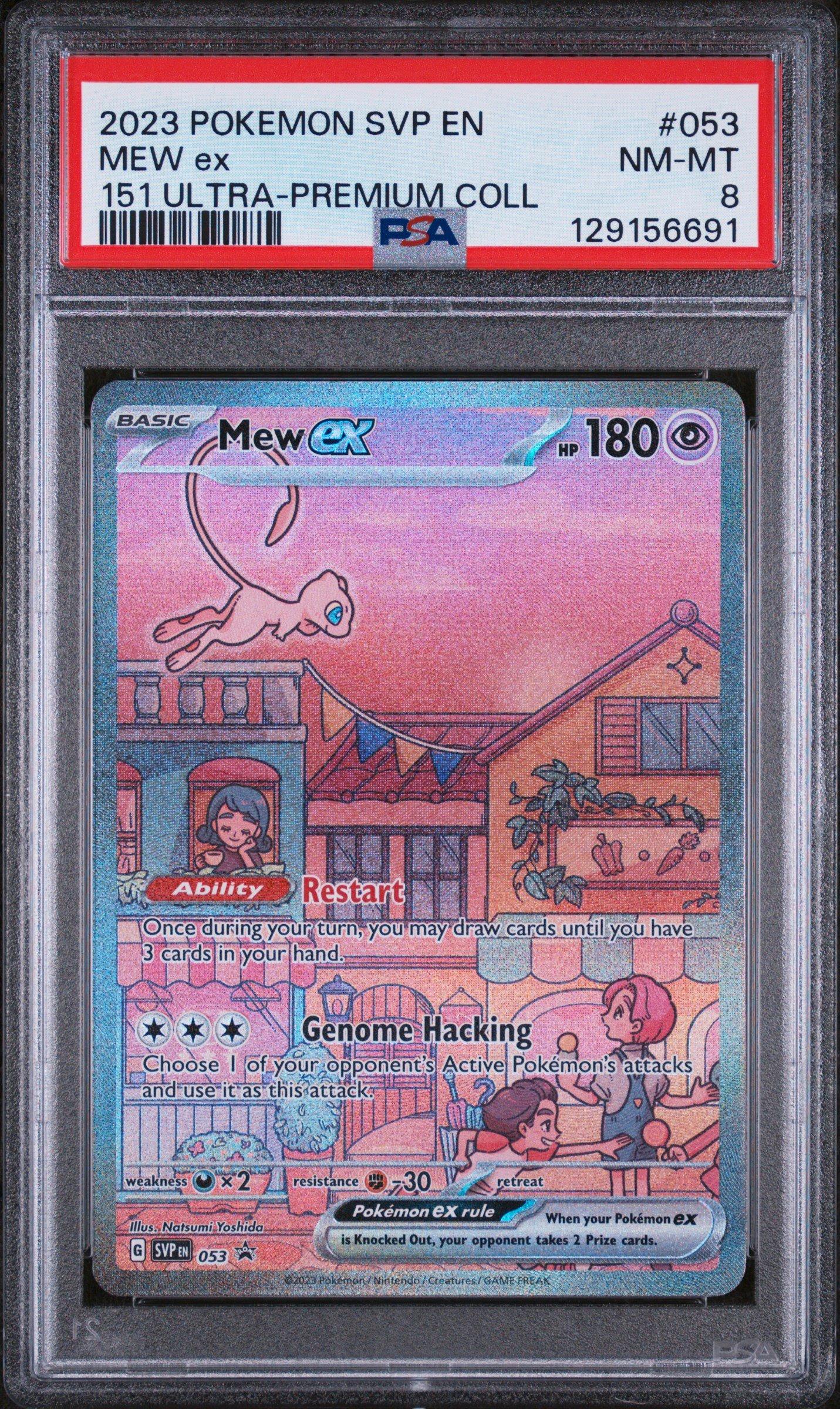 2023 Pokemon Svp En-sv Black Star Promo 053 Mew Ex 151 Ultra
